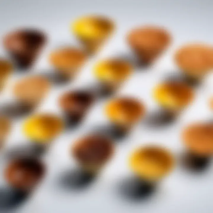 Various types of waffle cone bowl makers displayed together, highlighting diversity in functionality.
