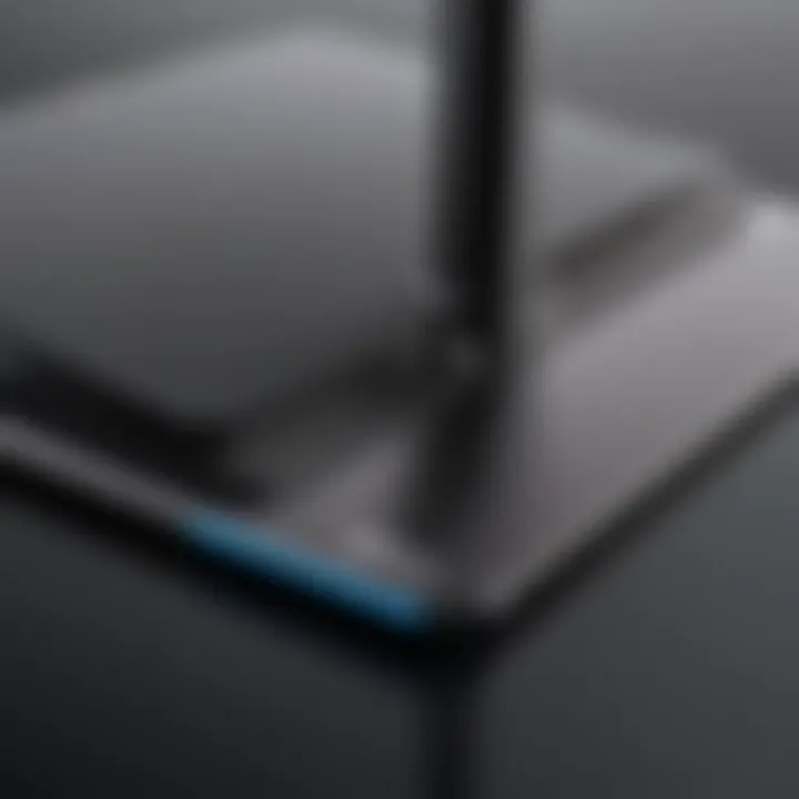 Close-up of ZAGG iPad Stand materials