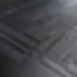 Close-up of a textured anti-fatigue mat surface showcasing its thickness