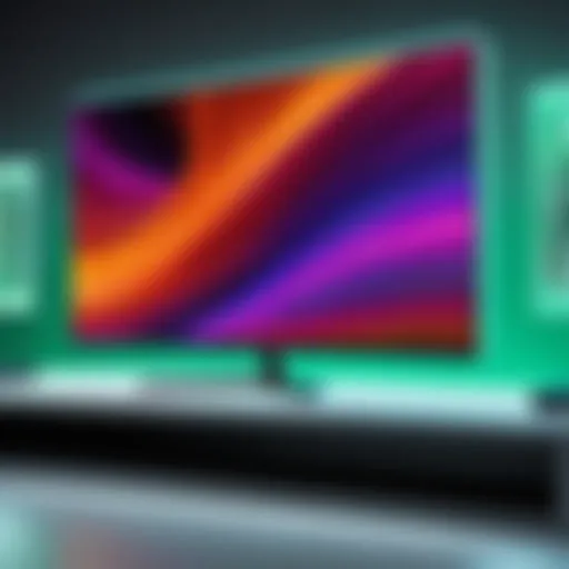 High-resolution gaming display showcasing vibrant colors