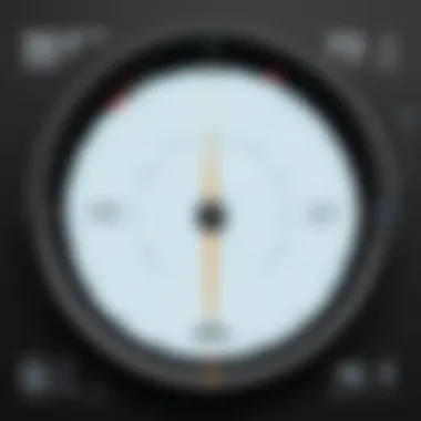 A graphical representation of the radar signal range and performance metrics of Garmin antennas