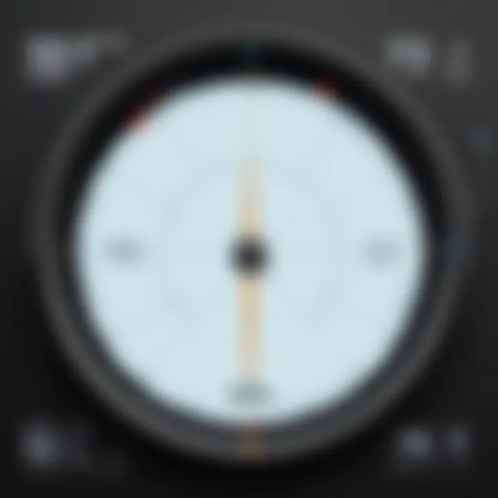 A graphical representation of the radar signal range and performance metrics of Garmin antennas