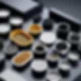 A variety of Hart shop vac filters displayed on a clean surface