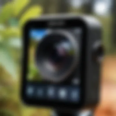 User Interface of Hawk Eye HD Nature Cam User interface of the Hawk Eye HD Nature Cam displayed on a mobile device.