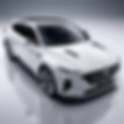 A sleek representation of the Hyundai Creator showcasing its innovative design.