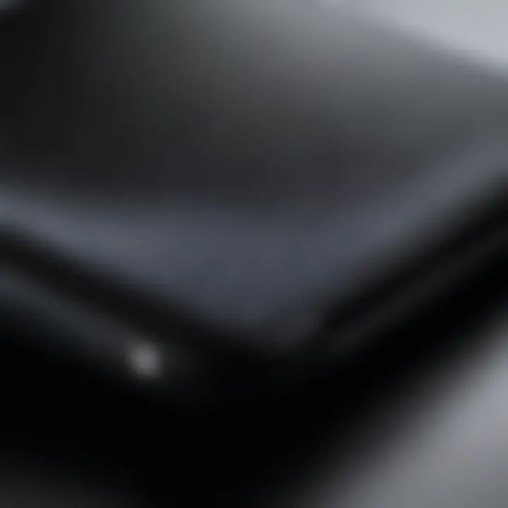 Close-up view of the Incase Icon Dot showcasing its sleek design and materials