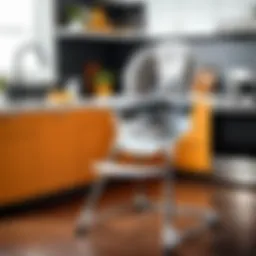 Innovative design of the Ingenuity Smart Clean 3 in 1 High Chair