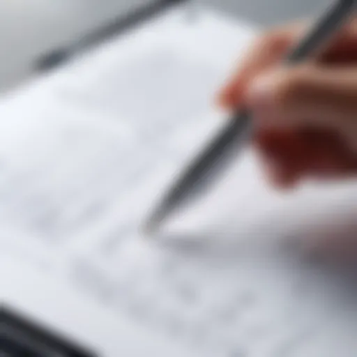 Close-up of an intelligent writing instrument capturing handwritten notes.