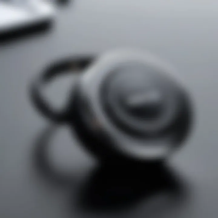 Close-up of Jabra Bluetooth Mini's sound performance