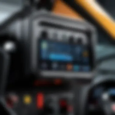 Detailed Controls of the JLU Hardtop Hoist Close-up of JLU hardtop hoist controls and features