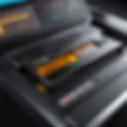 Detailed view of the Kodak Scanza Slide Scanner showcasing its interface and buttons