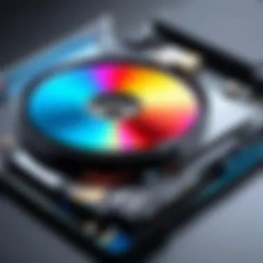LG Blu-ray Disc Applications in Modern Multimedia Illustration of LG Blu-ray disc applications in multimedia setups