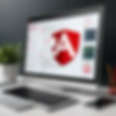 User-Friendly Interface of McAfee Antivirus A visualization of McAfee's antivirus interface showcasing its user-friendly design and functionality