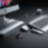 Overview of the Microsoft Surface Pro Dock showcasing its elegant design.