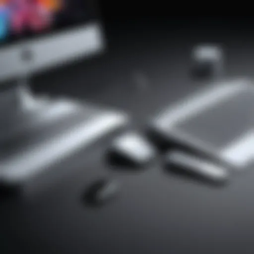 Overview of the Microsoft Surface Pro Dock showcasing its elegant design.