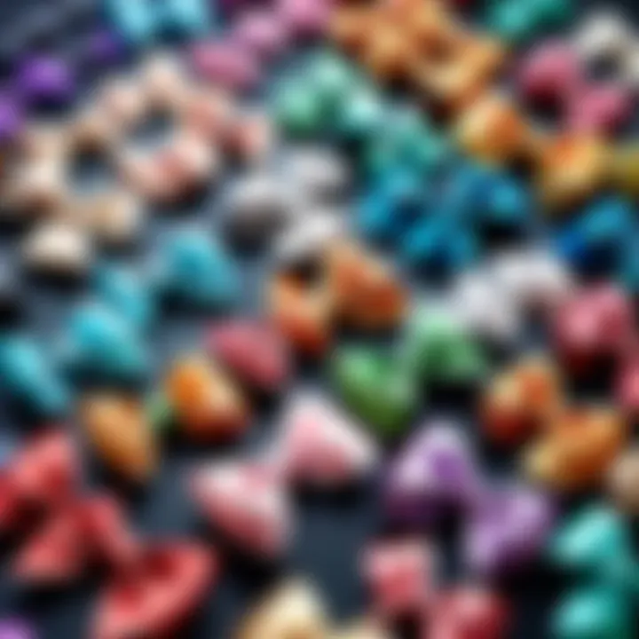 Close-up of mini satin bows used in packaging for tech gadgets