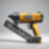 Diverse nail gun package with specifications highlighted