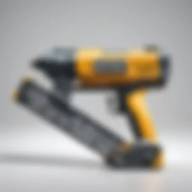 Diverse nail gun package with specifications highlighted