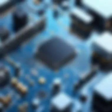 Unraveling the Complexity of Modern Electronics Innovative electronic components on a circuit board