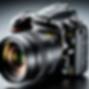Nikon Camera with Advanced Connectivity Nikon camera showcasing WiFi and Bluetooth features