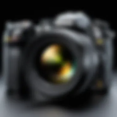 Exploring Wireless Settings on Nikon Camera Close-up of Nikon camera settings for wireless connectivity
