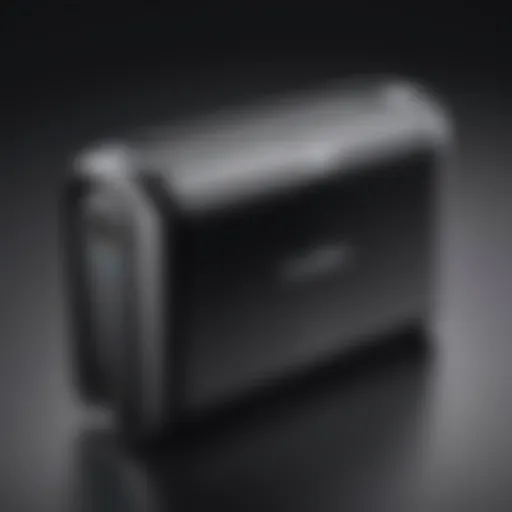 Oculus battery pack showcasing its sleek design and features