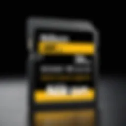 High-speed SD card for Nikon D5200