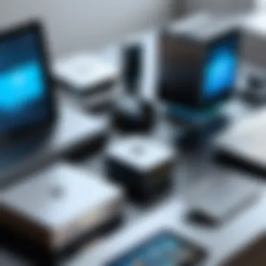 Diverse Options for Seamless Internet Experience Various WiFi mesh units showcasing design and function
