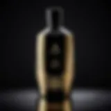 Elegant bottle design of Oribe Gold Lust Repair & Restore Shampoo