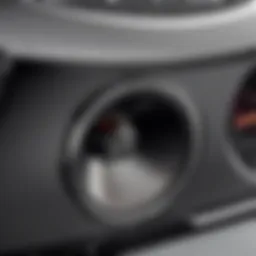 Close-up view of the Pathfinder Charger Speaker showcasing its sleek design