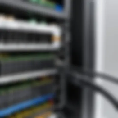 Applications of POE Injectors in Networking Installation scenario showcasing POE injectors in a commercial setting.