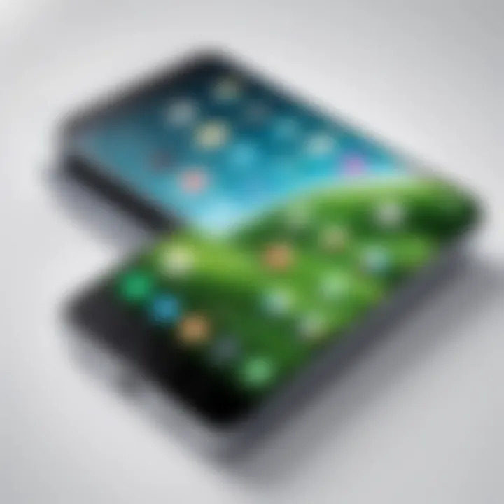 An eco-friendly graphic highlighting sustainability in refurbished devices