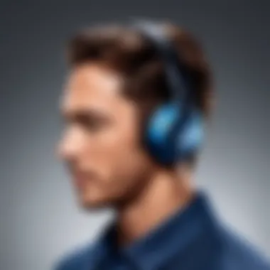 Comfort Level of Samsung Galaxy Wireless Headphones Demonstrating the comfort level of Samsung Galaxy wireless headphones