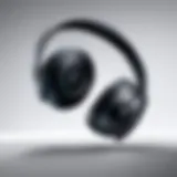 Showcasing the sleek design of Samsung Galaxy wireless headphones