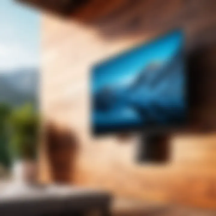 Different types of wall mounts for outdoor TVs