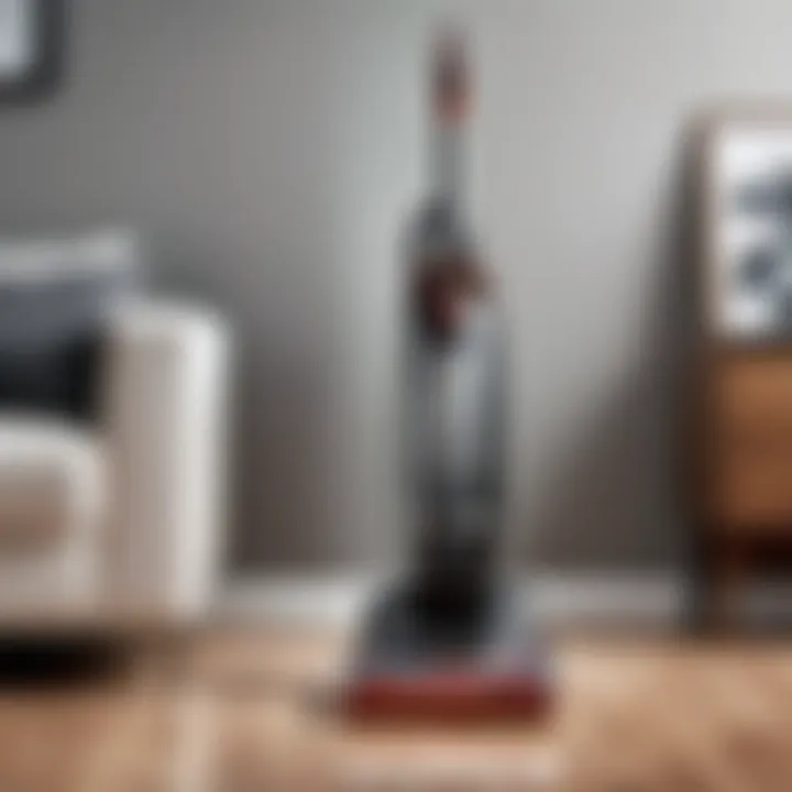 Shark Rotator Professional Upright vacuum cleaner showcasing its sleek design.