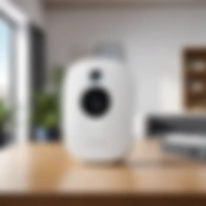 SmartThings Indoor Camera showcasing design and features