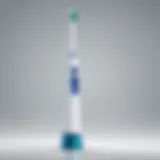 Stylish Sonicare travel toothbrush with a sleek design