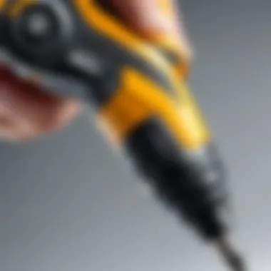 Ergonomically designed screwdriver with a comfortable grip.