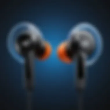 Comparison of traditional earbuds versus tangle-free models highlighting key features.