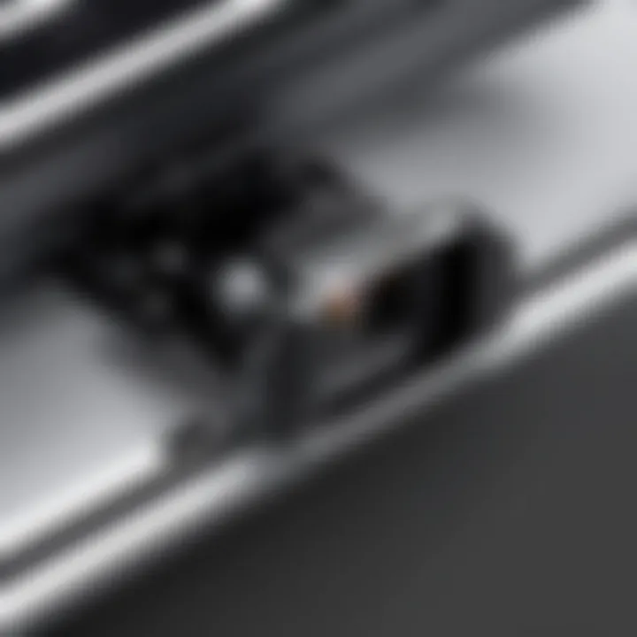 Close-up view of the sturdy materials used in tilt TV mounts for durability