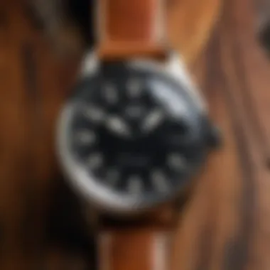 Timex Waterbury Automatic on a rustic wooden surface highlighting its classic design