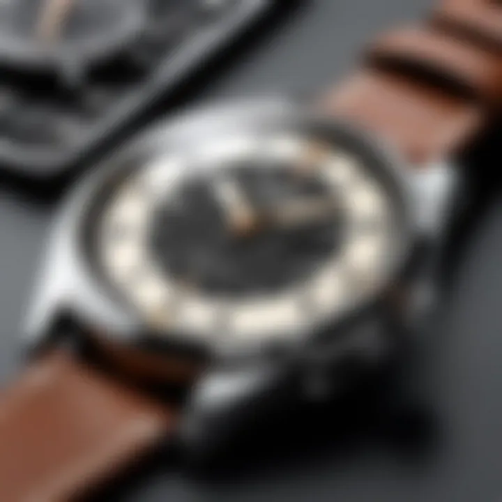 Timex Waterbury Automatic displayed against a backdrop of modern technology