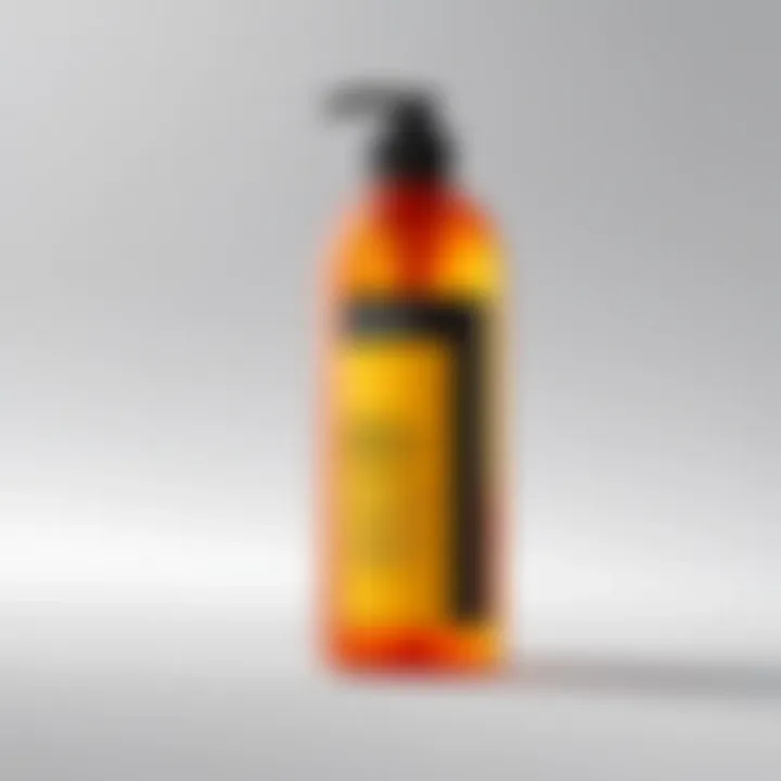 Close-up of Tio Nacho Thickening Treatment bottle showcasing its vibrant packaging.