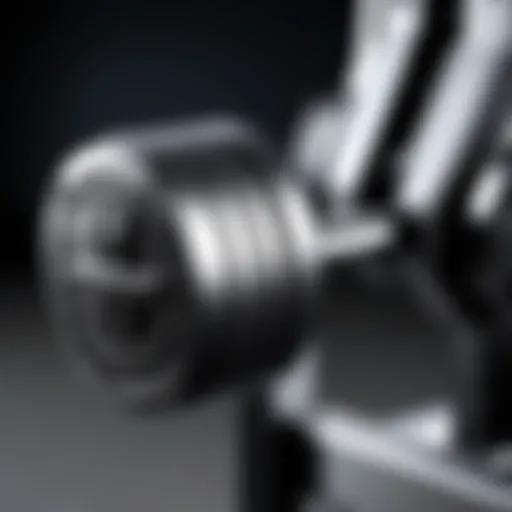 Overview of Titan Fitness dumbbell holder showcasing its robust construction.