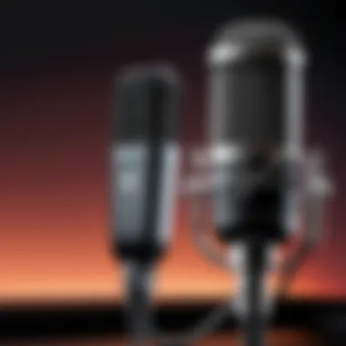 Premium USB microphone showcasing superior sound quality