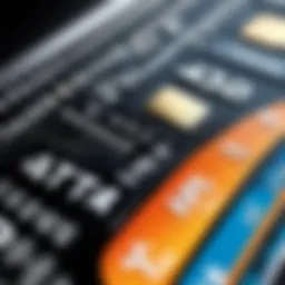 Close-up of an AT&T prepaid phone card revealing its unique number structure.