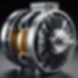 Detailed view of a Dayton belt drive motor highlighting its components