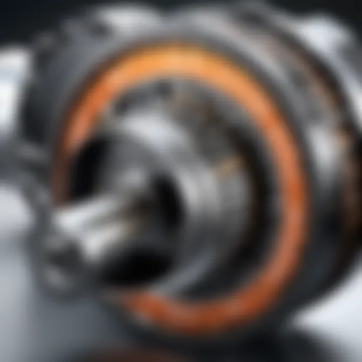 Visual representation of technology integration enhancing Dayton belt drive motor performance