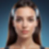 Eufy facial recognition interface on a smart device